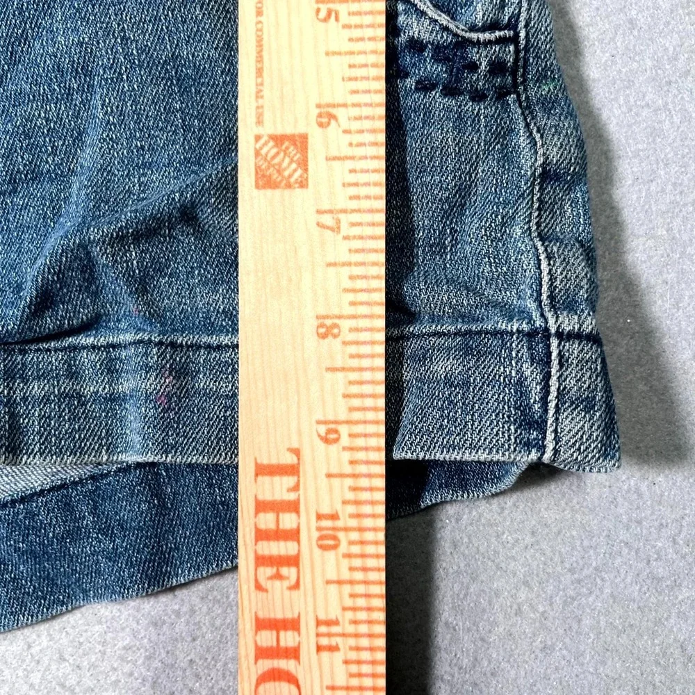 Op Ocean‎ Pacific Shorts Womens 7 Blue Denim Everyday Wear Medium Wash Stretch